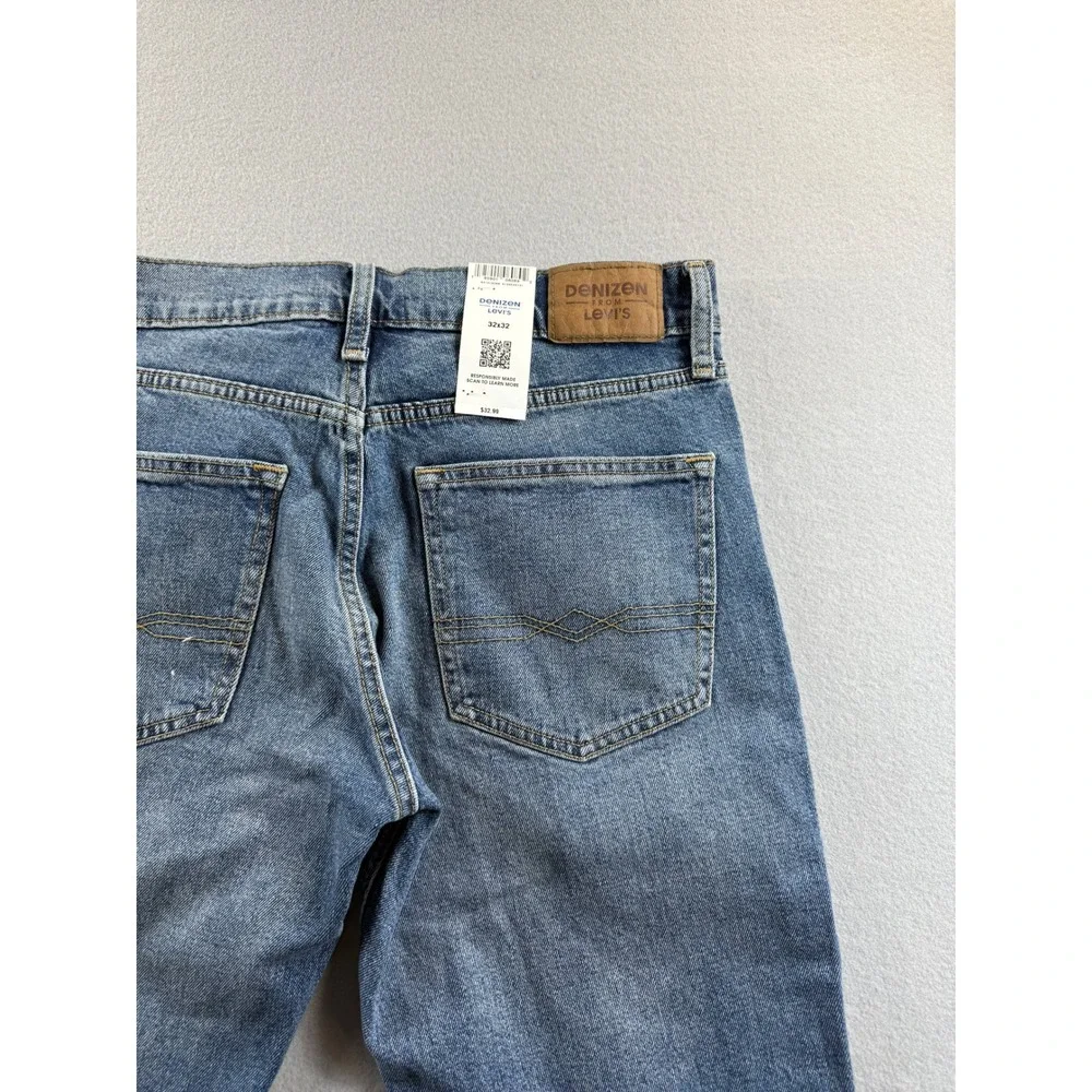 Denizen from Levi's 216 Slim Mens 32x32 Blue Flex Jeans New